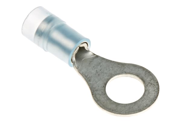 Product image for Blue M6 insul ring terminal,1-2.6sq.mm