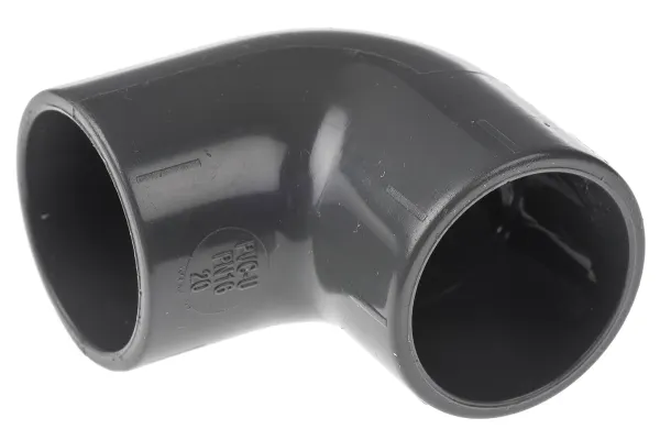 Product image for GEORGE FISCHER 90DEG PVC-U ELBOW,20MM