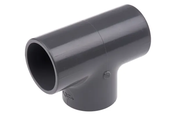 Product image for GEORGE FISCHER 90DEG PVC-U TEE,32MM