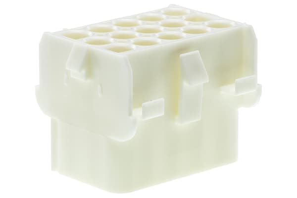 Product image for 15 WAY WHITE RECEPTACLE HOUSING