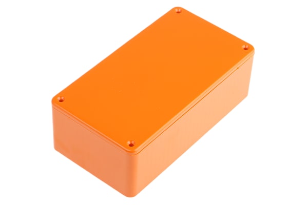 Product image for ABS MOULDED BOX, 150X80X50MM, ORANGE