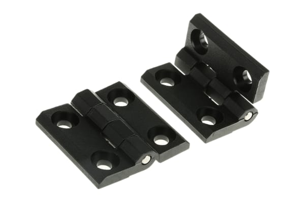 Product image for SCREW-ON POLYCARBONATE HINGE,40X40X5MM