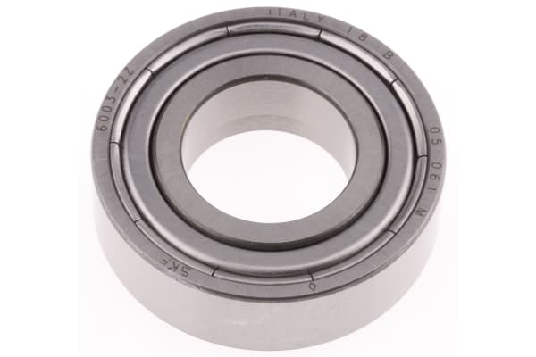 Product image for SINGLE ROW RADIAL BALLBEARING,2Z 17MM ID