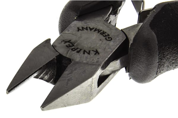 Product image for ESD diagonal cutters,pointed bevelled