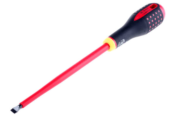 Product image for SLOTTED ERGONOMIC SCREWDRIVER,175X8MM