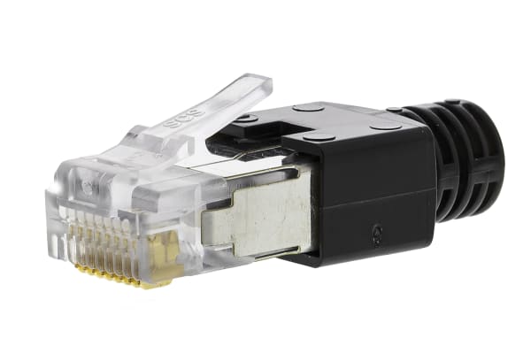 Product image for SHIELDED RJ45 8/8 DATA PLUG,5.7MM CABLE