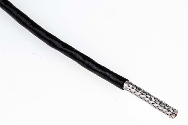 Product image for Black PTFE 4core PRT extension cable,25m