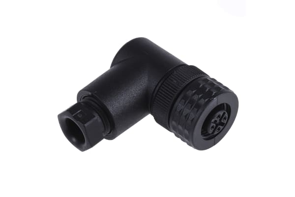 Product image for Hirschmann E Series M12 Female Cable Mount Connector, 4 contacts Socket