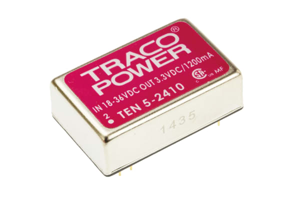 Product image for TEN5-2410 regulated DC-DC,3.3V 3.96W