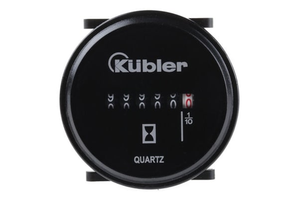 Product image for ROUND HOUR METER,230VAC 58.7MM OD