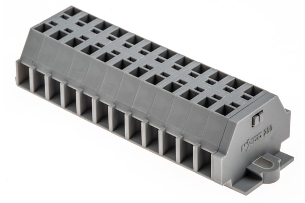 Product image for 12 way side entry cage clamp terminal