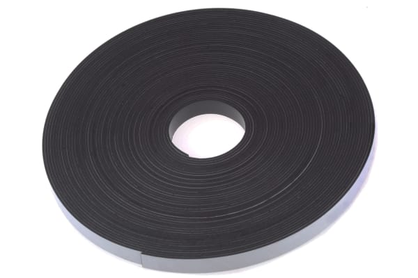 Product image for 10m Magnetic Tape, Adhesive Back, 0.75mm Thickness