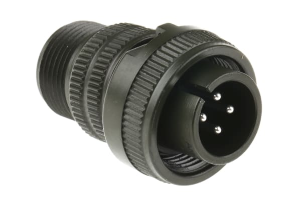 Product image for Amphenol MS Series 4 way cable plug