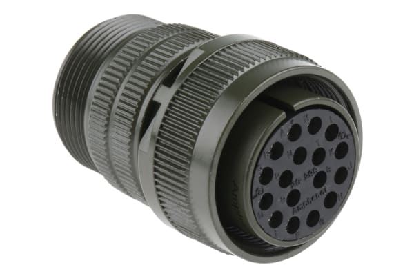 Product image for Amphenol MS Series 17 way cable socket