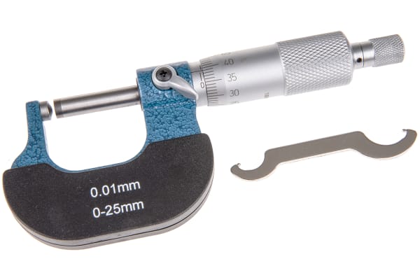 Product image for  BALL ANVIL MICROMETER W/LOCK,0-25MM