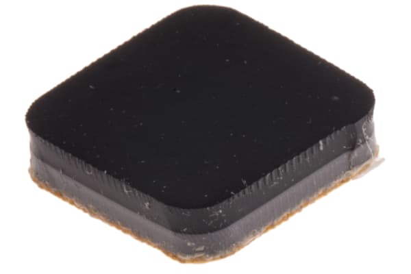 Product image for Dychem-square anti-slip pad,12.7mm/3mmH