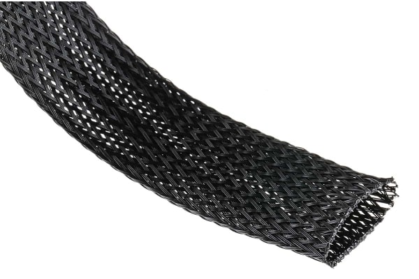 Product image for Polyester Expandable Braided Sleeve,25mm