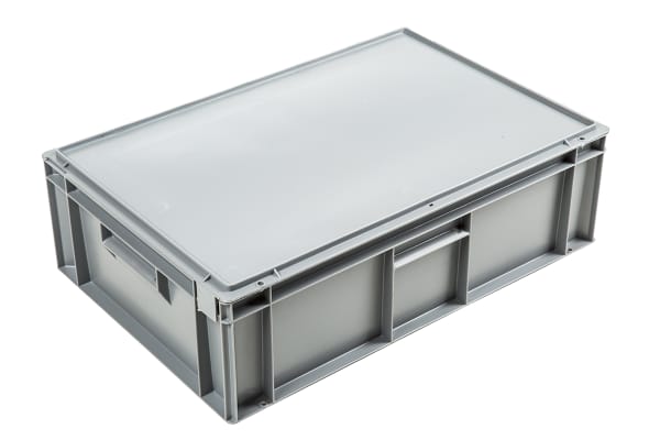 Product image for EURO STANDARD CONTAINER W/LID,33 LITRE