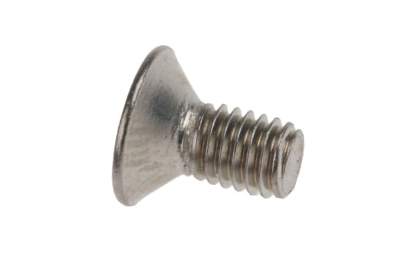 Product image for A4 s/steel hex skt csk head screw,M3x6mm