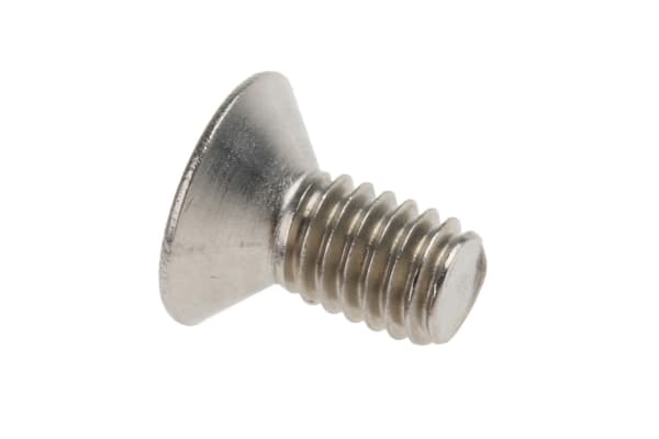 Product image for A4 s/steel hex skt csk head screw,M4x8mm