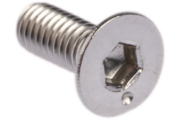 Product image for A4 s/steel hex skt csk head screw,M3x8mm