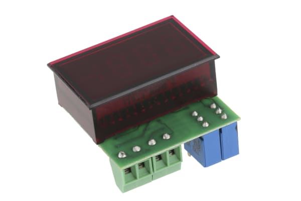 Product image for Process Meter w/red LED display,5V-40V