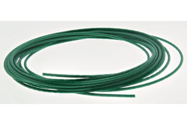 Product image for Green polyurethane belt,5m L x 2mm dia