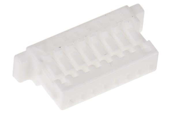 Product image for 8 WAY CRIMP TERMINAL HOUSING,1MM PITCH