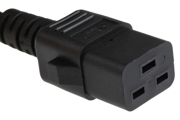 Product image for Power Cord C19 to UK BS1363 2m