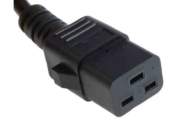 Product image for Power Cord C19 one end 2m