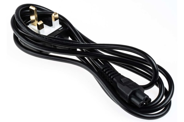 Product image for Power Cord C5 to UK BS1363 2m