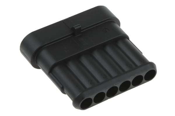 Product image for SUPERSEAL 1.5 6 WAY CAP HOUSING