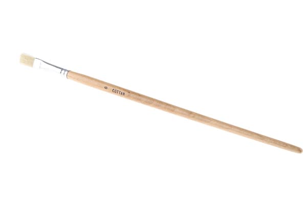 Product image for Flat fitch detail paint brush,No.6