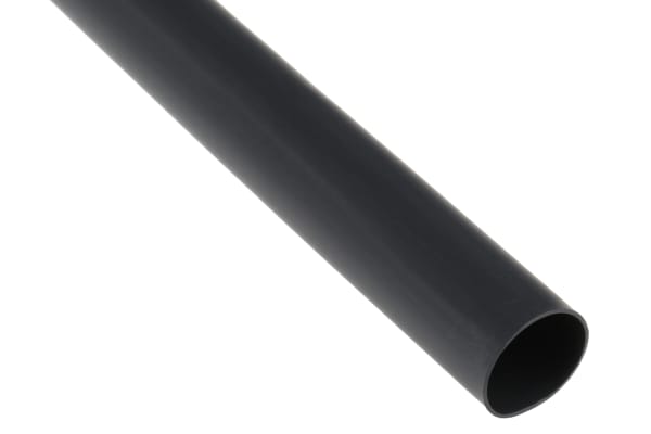 Product image for Black adhesive lined tubing,19-6mm i/d