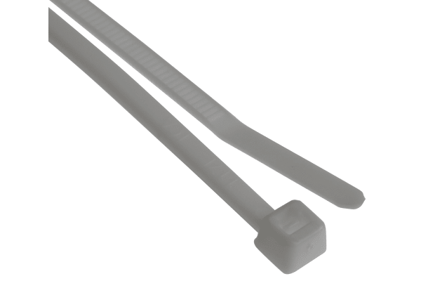 Product image for White LSZH cable tie,100x2.5mm