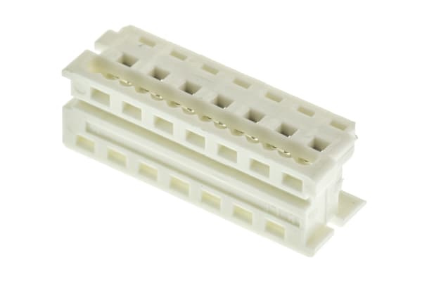 Product image for 14 way IDT housing,1.27mm pitch