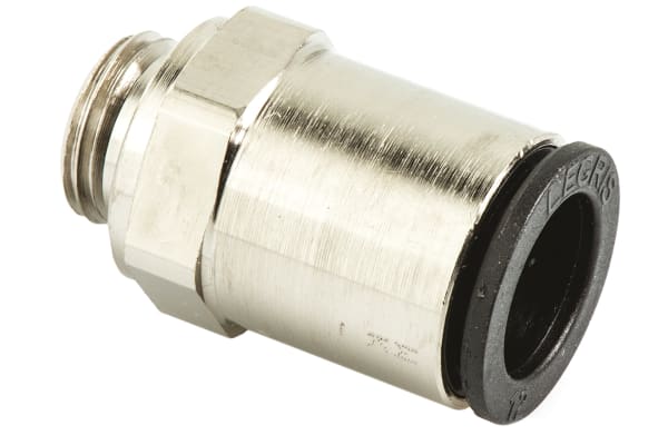 Product image for Male parallel straight adaptor,G1/4x12mm