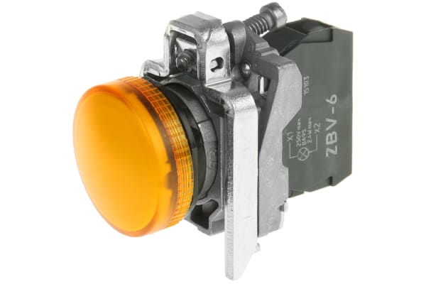 Product image for Yellow bulb type pilot light