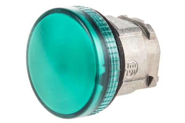 Product image for Green pilot light head for BA9s bulbs