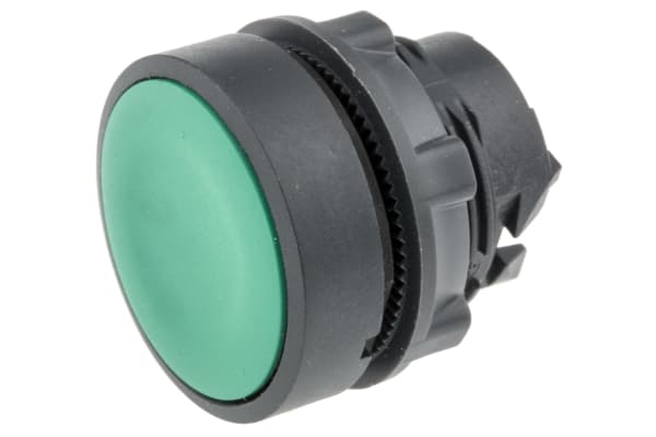 Product image for Grn flush head for spring return switch