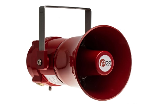 Product image for e2s Horn Speaker, 15W, ATEX, Aluminium, IP66, IP67