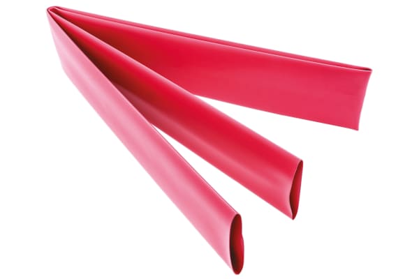 Product image for Red heatshrink tubing,38mm bore