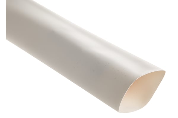 Product image for White heatshrink tubing,38mm bore