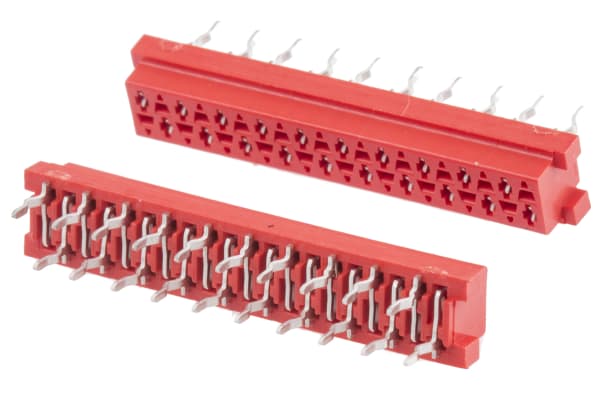 Product image for 20 WAY TOP ENTRY MICRO-MATCH PCB SOCKET