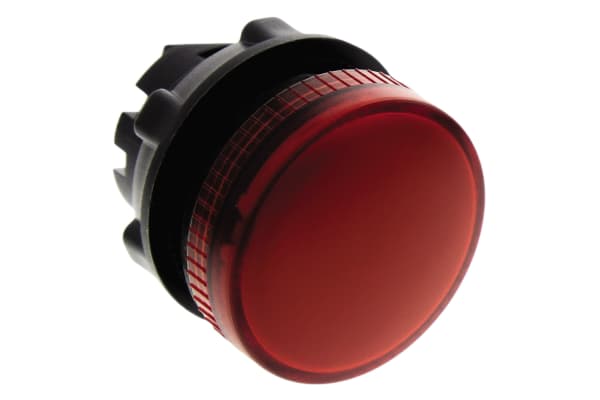 Product image for Red pilot head for BA9 bulb