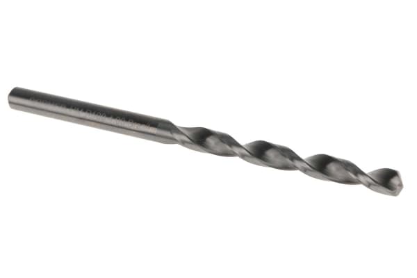 Product image for Dormer Solid Carbide Twist Drill Bit, 4mm x 75 mm