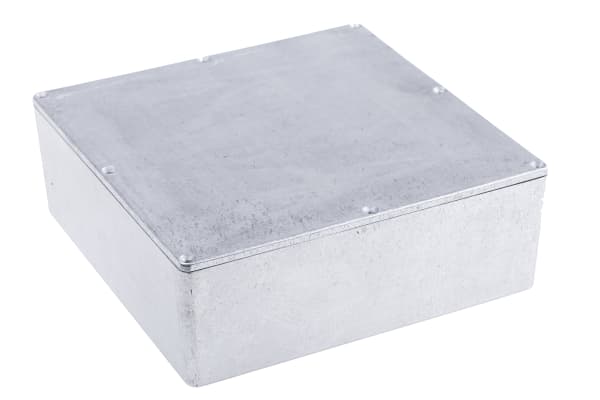 Product image for Diecast aluminium enclosure,188x188x64mm