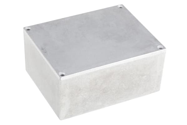 Product image for Diecast aluminium enclosure,120x95x53mm