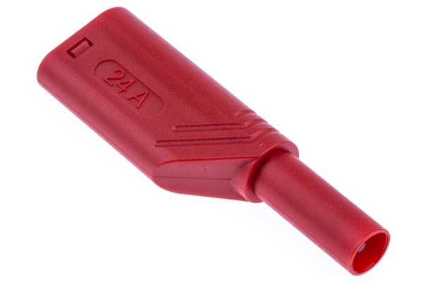 Product image for BANANA PLUG LAS S WS RED