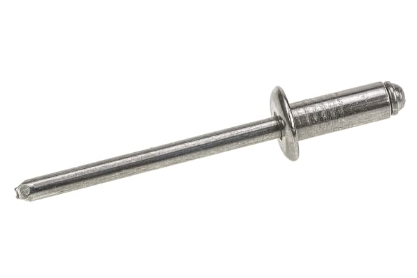 Product image for POP AL RIVET,4MM DIA 4.8-6.4MM GRIP